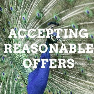 Accepting Reasonable Offers!